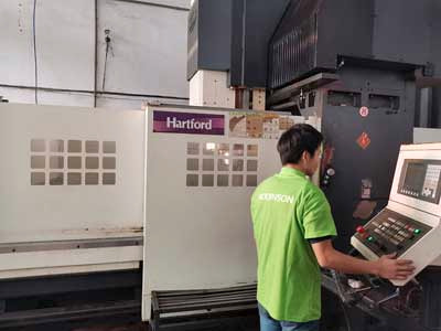 Hartford CNC machine operation