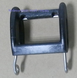 Inserted mold for industrial equipment parts